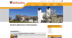 Desktop Screenshot of neutraubling.de